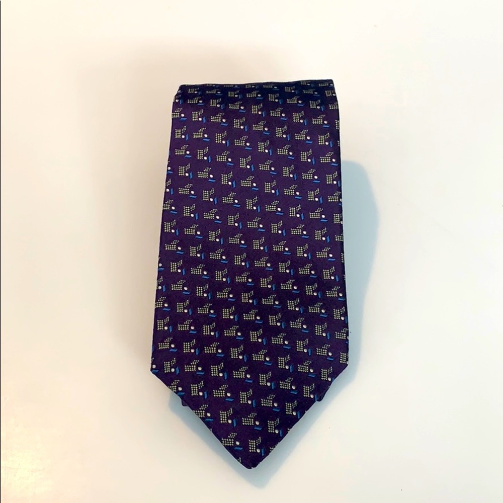 Audrey Buckner Vintage Woven Silk Tie